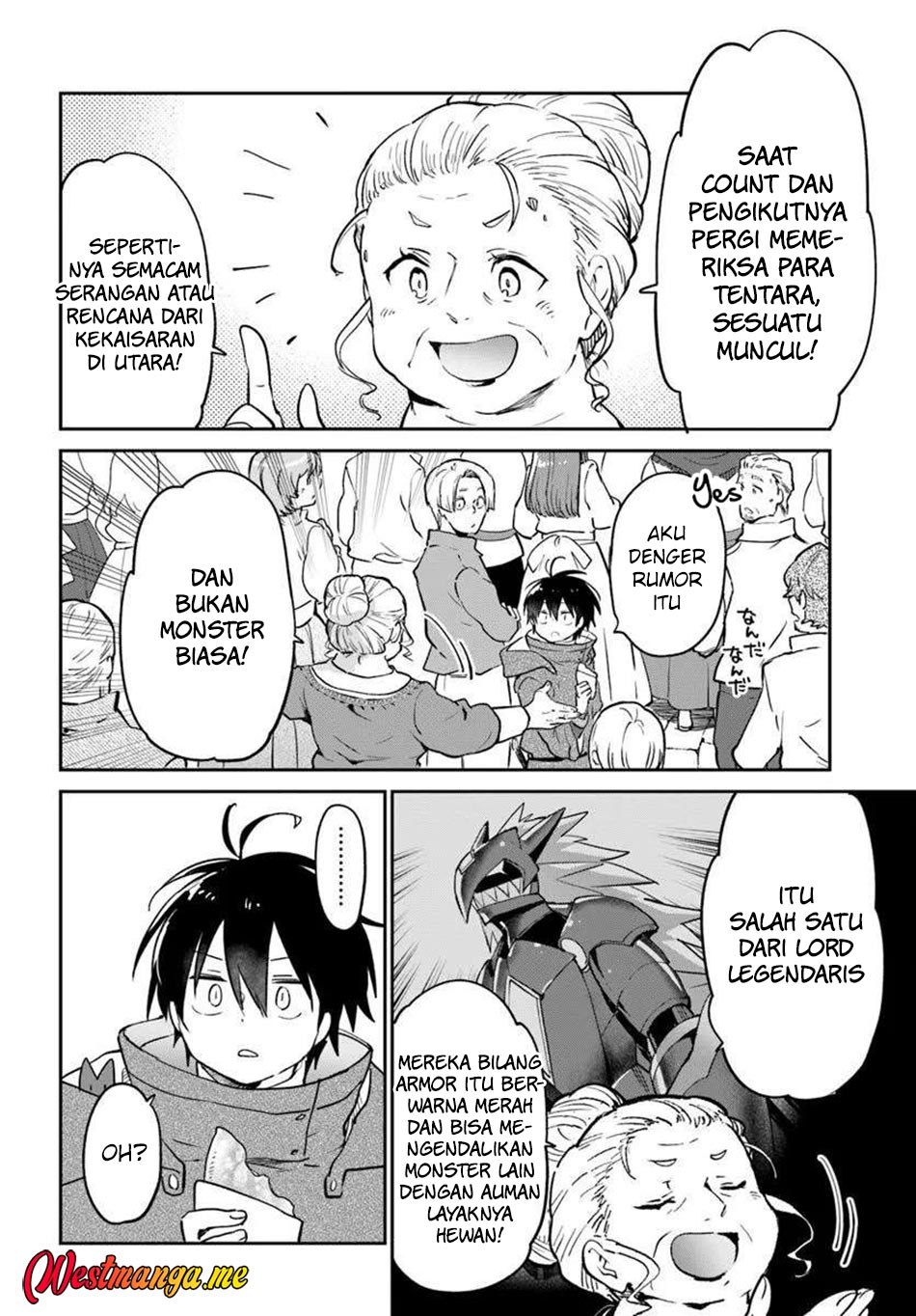 Henkyou Gurashi no Maou Chapter 52 Bahasa Indonesia